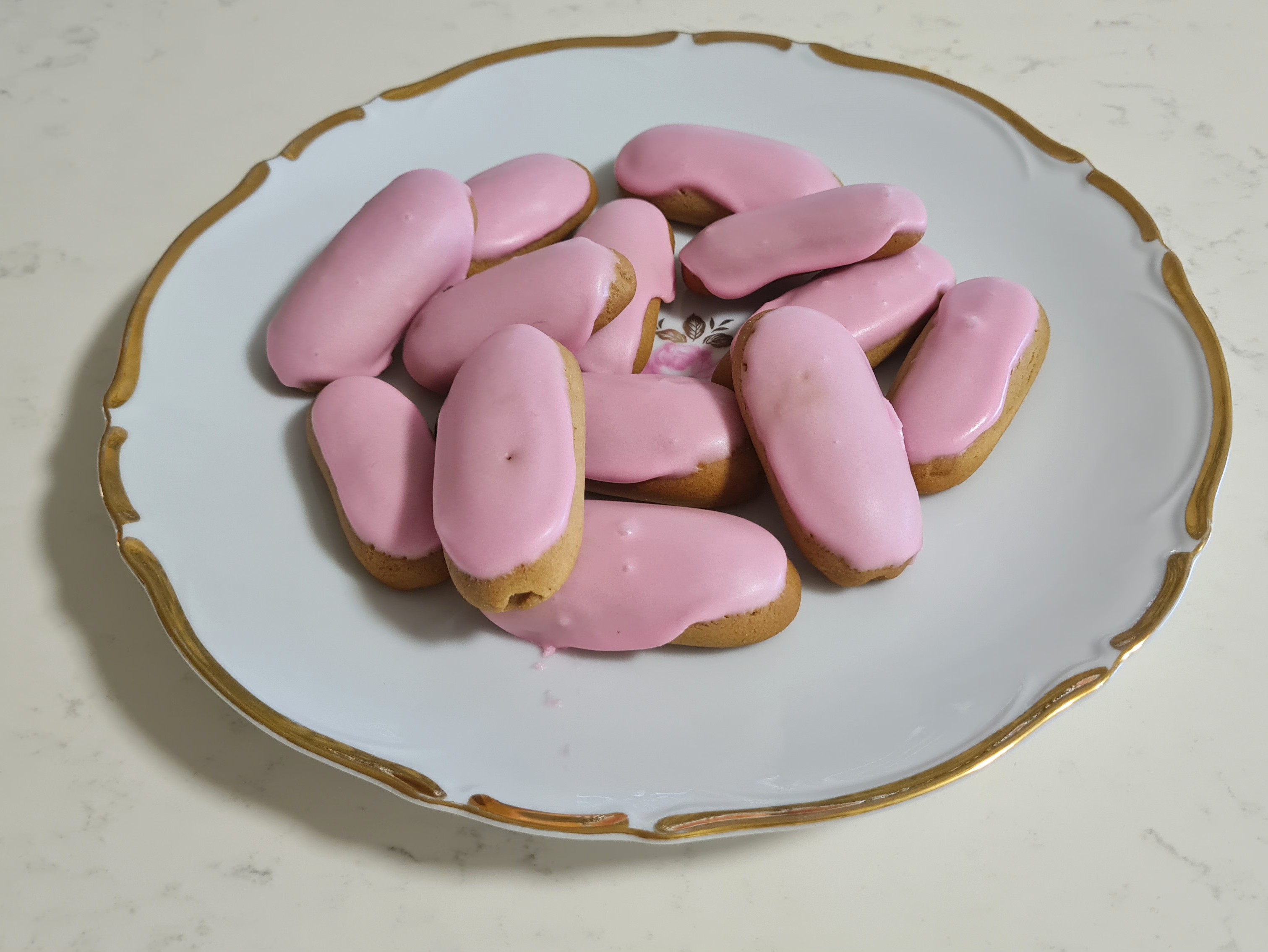 Homemade honey jumble biscuits